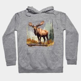 Moose Nature Hoodie